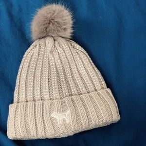 PINK Victoria’s Secret beanie, NWT!
